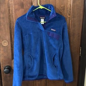 Patagonia blue pullover